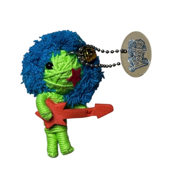 Watchover Voodoo Other - Watchover Voodoo "The Guitar Hero" collectible string doll keychain